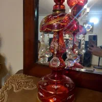 شمعدان شاه عباسی قرمز