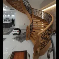 سلام نجاری رنگ کاری پله دوبلکس