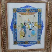 قاب خاتم بانقاشی