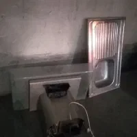 هود آشپزخانه و سینک ظرفشویی