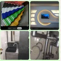 تاسیسات لوله کش آب فاضلاب برق جوشکاری آهن استیل