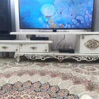 میز تلویزیون چوبی