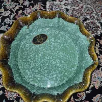 ظرف سرامیکی سبز