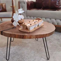 عسلی و جلومبلی چوب گردو