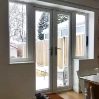درب و پنجره دوجداره upvc  و انواع توری