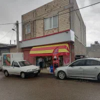 خیمه سایبان کالسکه ای فروشگاه مغازه زرد قرمز چادر