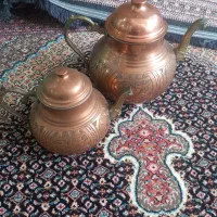 قوری و کتری مسی نو