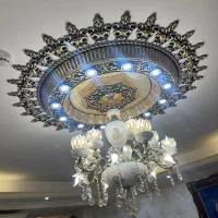 دور لوستر سقفی سبک قابل شستشو(دورلوستر)