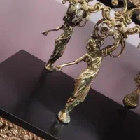 میزتلویزیون جنس برنج در حد نو