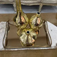 سینی آینه ای و آونگ تزیینی