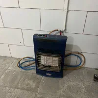 بخاری گازی و کپسول خور در حد نو اداری