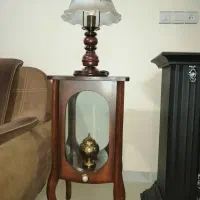 میز دکوری و آباژور