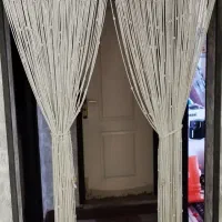 پرده مکرومه نخ ترک