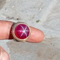 انگشتر یاقوت استاروفیروزه