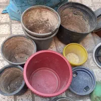 گلدونهای پلاستیکی