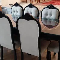 میز ناهارخوری 8 نفره کاملا سالم
