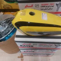 تعدادی لوازم موتورسیکلت