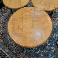 میز جلو مبلی چوبی