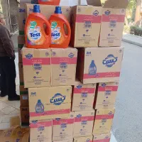 شوینده تست مایع ظرفشویی لباسشویی نرم کننده مولپد