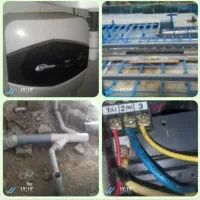 تاسیسات لوله کش آب فاضلاب برق کش جوش