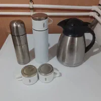 سه عدد فلاکس چای استیل