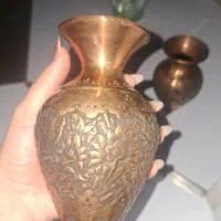 گلدان مس قلم