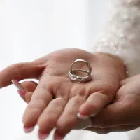 ست حلقه نقره
