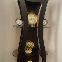 استند چوبی نو چراغ دار
