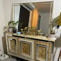ایینه کنسول ایینه کاری شده