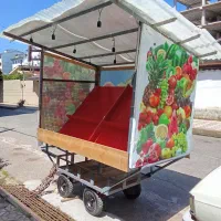 ارابه،گاری چرخدارکاسبی بساط