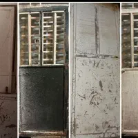 فروش تعداد درب آهنی جهت انباری سرویس درب آلومینیوم