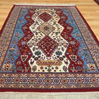 ذرع و نیم دستباف قشقایی بافت رنگ گیاهی|فرش|تهران, اکباتان|دیوار