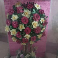 باکس گل خشک زیبا وارداتی