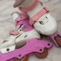 اسکیت صورتی دخترانه