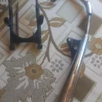 اگزوز هندا ۲۰۰ بادوشاخ عقب و فرمان بایک کمک و زین