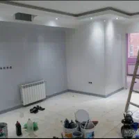نقاشی ساختمان ودر وپنجره