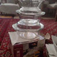ظروف سه تیکه پیرکس