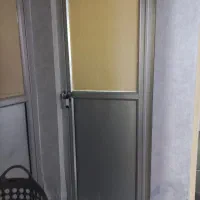 دو عدد درب آلومینیومی با چارچوبه جنس خوب و سنگین