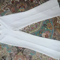 شلوار پارچه ای سفید