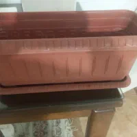 گلدان پلاستیکی جنس خوب و فشرده