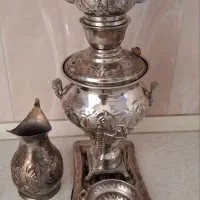 سماور برنجی دکوری