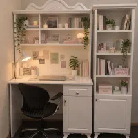 میز تحریر دانشجویی + کتابخانه