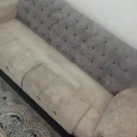 مبل8نفره. میز عسلی. آینه و کمد