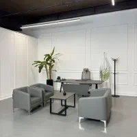 میز مدیریت با صفحه وکیوم/میز کنفرانس/میزکارمندی