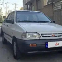 پراید ۸۷ بسیار بسیار کم کار و بدون رنگ