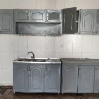 کابینت فلزی با سینک وشیر