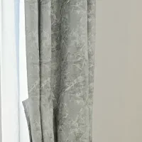 پرده حریر و کنار پرده ای