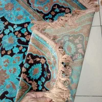فرش طرح ابریشم نقش برجسته