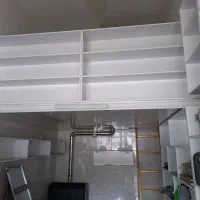 قفسه|کتابخانه، شلف، قفسههای دیواری|چالدران, |دیوار