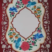 نقاشی پشت شیشه